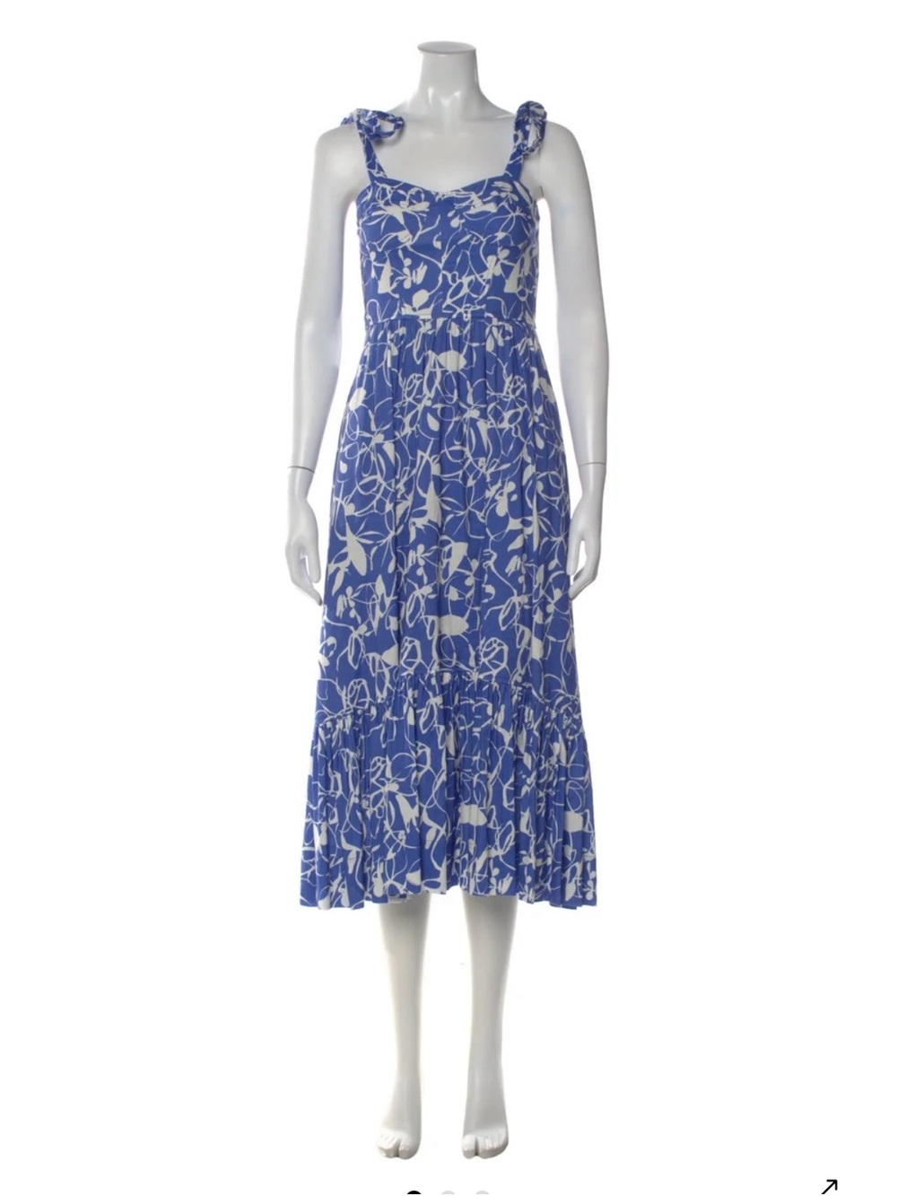 Jonathan Simkhai Floral Midi Dress